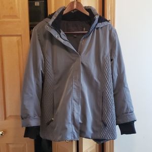 Woman's Obermeyer ski jacket with hood
